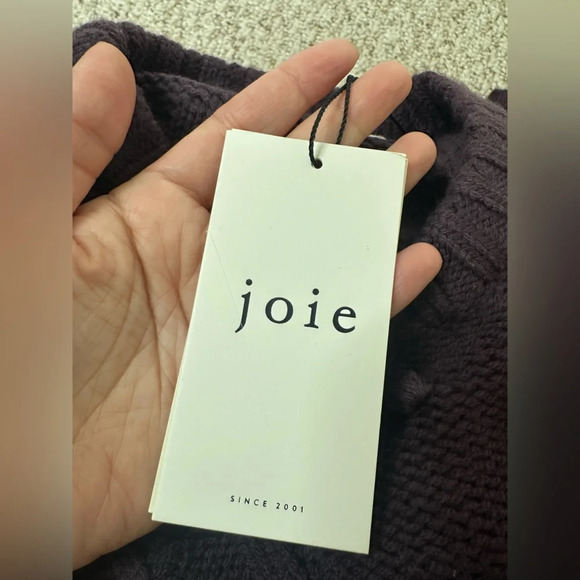 Joie Astrid full Wool Crew Neck Sweater in Purple size XS NEW WITH TAG - Picture 5 of 9